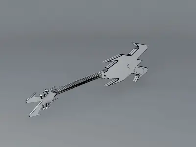 Enforcer guitar Free 3D model
