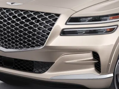 Genesis GV80 2021 3D model