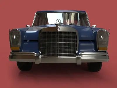 Mercedes Benz 600 Pullman 1964 3D model