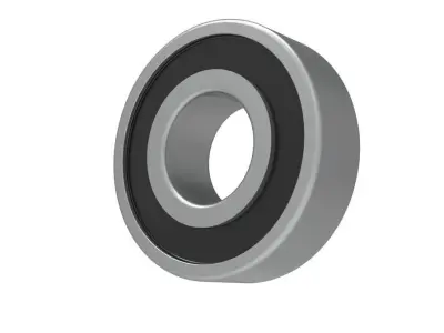 6204-2RS Ball Bearing 3D model