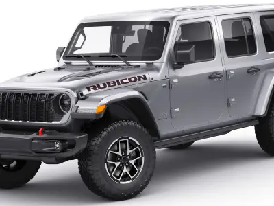 Jeep Wrangler 2024 3D model
