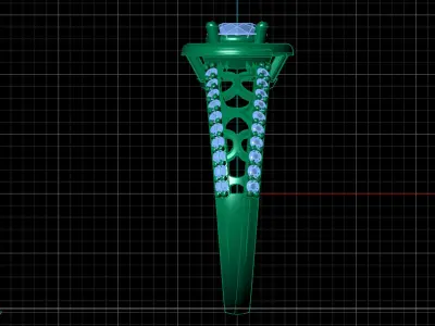 Rings for Women Womens Rings Stone Ring Ready STL 3DM Models  3D print model 6