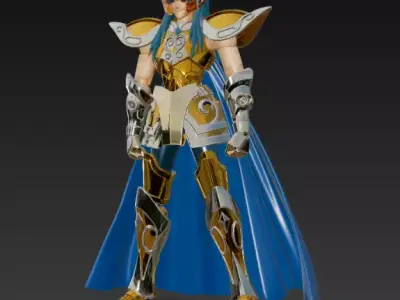 Saint Seiya - Camus Aquarius 3D print model