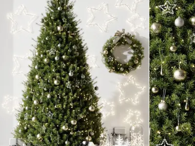 Christmas set  3D Model Collection