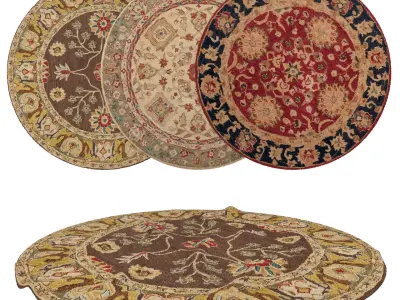 Rugs No 85 Low-poly 3D model