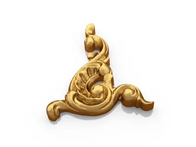 Classic decor ornament 88 3D model