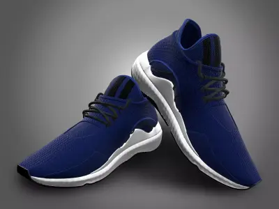 Y-3 SAIKOU BLUE  3D model