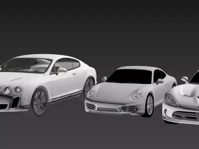 SUPERCHEAPACK  Car Models 3D model