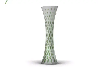 Grasshopper  EX 2  Graph mapper  Attractor curve 3D model