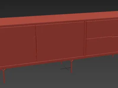 Libiam TV stand by Cosmorelax 3D model