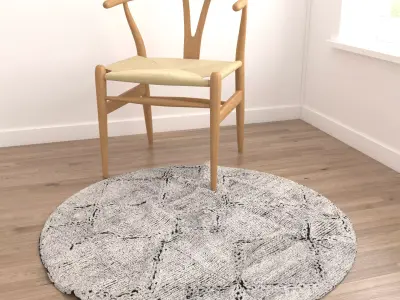 Rugs No 1057 Low-poly 3D model
