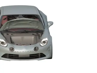 Alpine A110 3D model