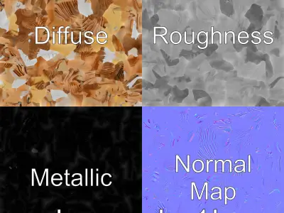 Majestic Eagle in Flight Statue Symbolizing Freedom and Majesty Low-poly 3D model