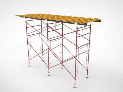 Scaffolding 3D model