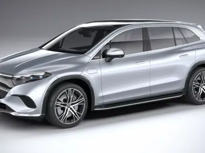Mercedes-Benz EQS SUV Base 2023 3D model