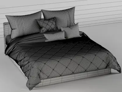 Alexa Bed 3D model