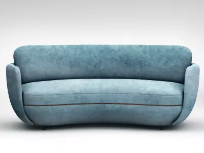 Wittmann Miles sofa 3D model