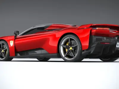 Ferrari F80 2025 3D model