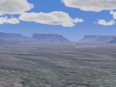 Mountains - Jamison Valley 3D model