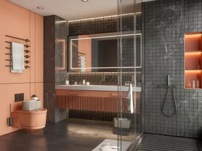 Bathroom 44 3D model