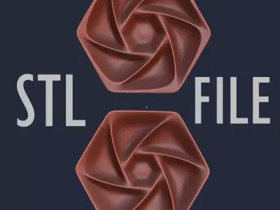 3D MODELS STL FILE SERVING PLATE4 FOR CNC ROUTER ENGRAVER Free 3D print model