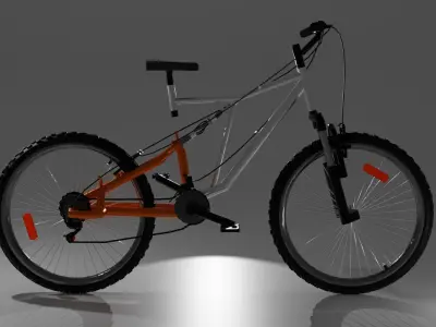 Mountaine bike MTB 3D model