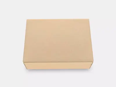 VATTENTRAG Box with lid Low-poly 3D model