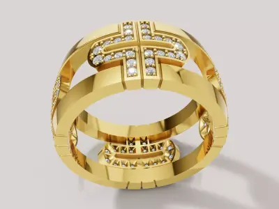 Bvlgari Ring 3D print model C 97 3D print model