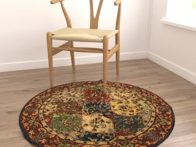 Rugs No 871 Low-poly 3D model