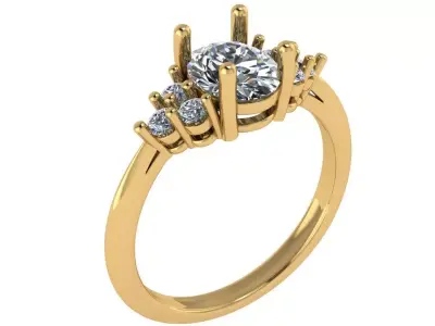trinity ring  3D print model