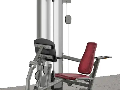 Sports trainer Life Fitness 3 3D model