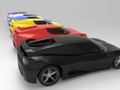 Brandless Car 1 3D model