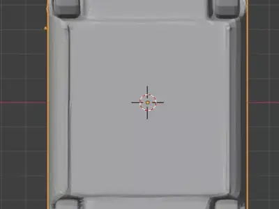 3D model of a 1950 Volkswagen Camper Van with open roof 3D print model