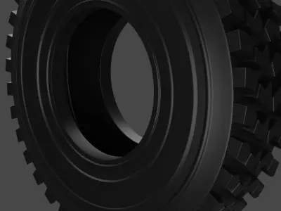 Tyre 2 tire 3D print model
