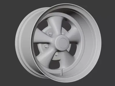 Cragar SS Wheel Pack 3D model