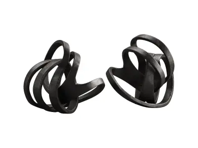 548 interior sculptures 22 cb2 abstract metal sculptures 3D model