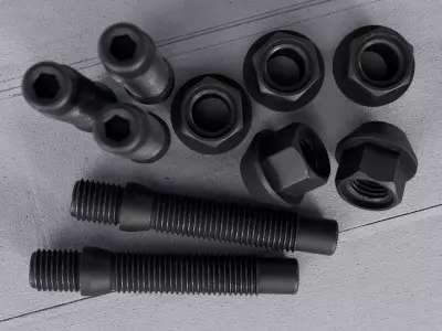 Wheel Stud Kit 3D model