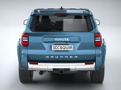 Toyota 4runner 2025 3D model