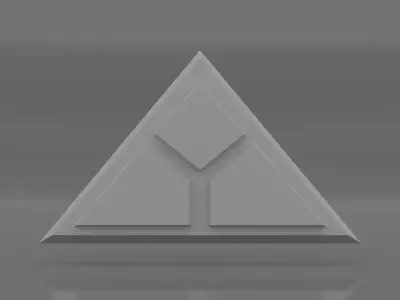 cyberdyne systems logo Free 3D print model