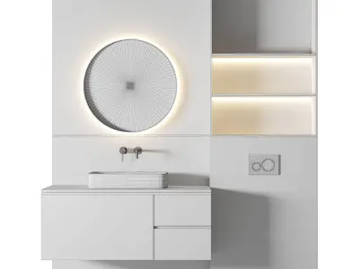 Luxury Bathroom 236 3D model