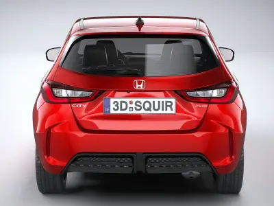 Acura City RS Hatchback 2022 3D model