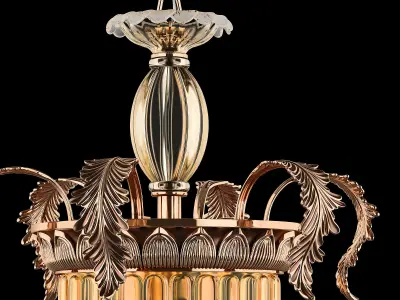 MD 89350-3 Osgona Chandelier 3D model