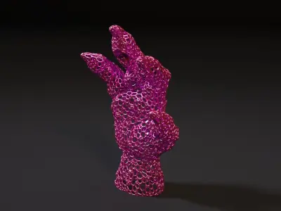 Sinister hand 3D print model