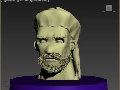 Arabian head 3D model