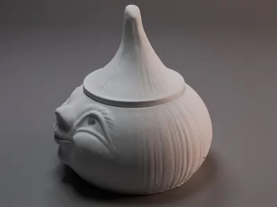 Garlic Keeper - stl - printable 3D model