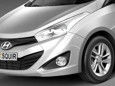 Hyundai HB20 S 2013 3D model