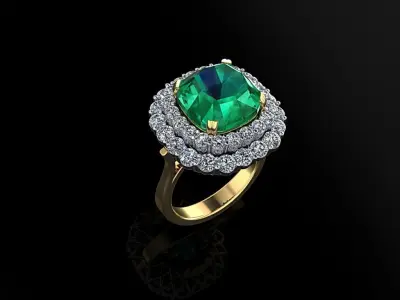 Women Ring 22 3D print model