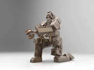 tool robot Free 3D print model