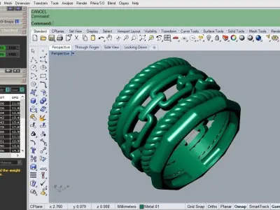 david yurman ring 3D print model
