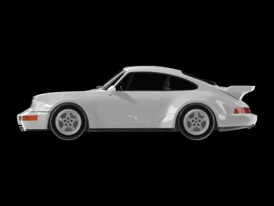 Porsche 911 Turbo  964 3D model